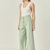 Pleated Easy Trousers