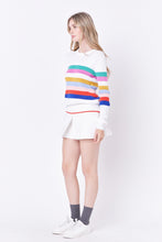 Load image into Gallery viewer, EF-MULTI STRIPED SWEATER
