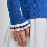 Poplin Combo Knit Dress