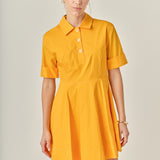 Cotton Shirt Mini Dress