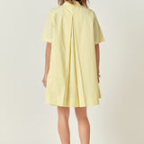 A-line Short Sleeve Shirt Dress