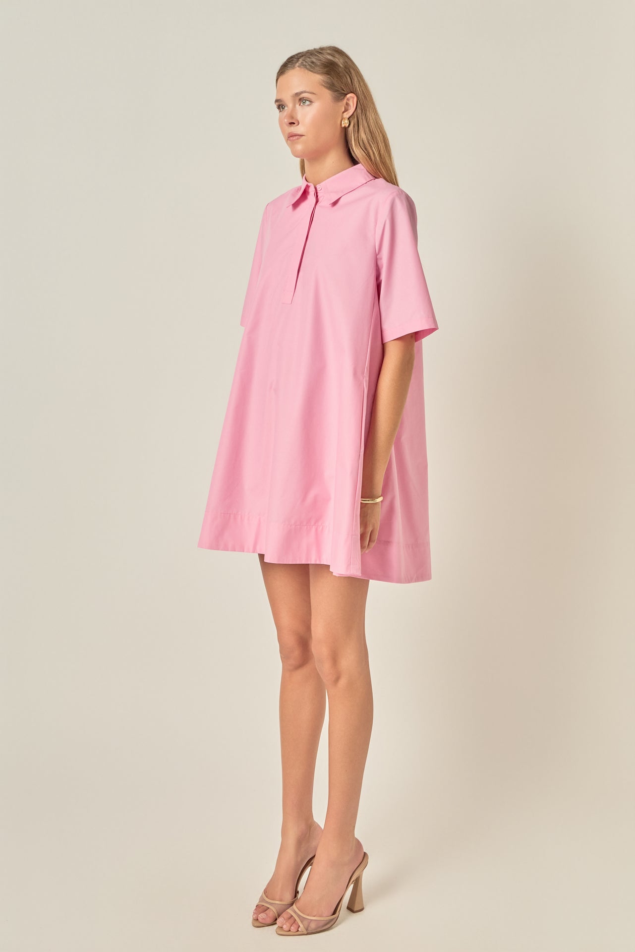 linen dress with tie back Tie Back Dress (Cayenne) | Ethically Made Sustainable Clothing main image 1