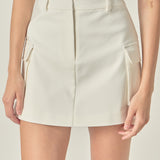 Pocket Detail Skort