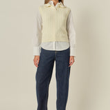 Twist Knit Vest Top
