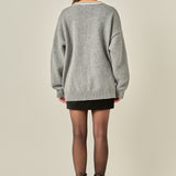Contrast Binding Trim Cardigan