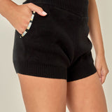 Knit Mini Shorts