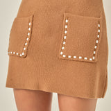 Knit Mini Skirt