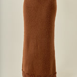 Lace Trim Knit Skirt