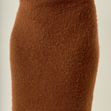 Lace Trim Knit Skirt