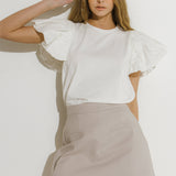 Front Welt Pockets Skort