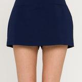 Front Welt Pockets Skort