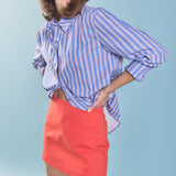 Front Welt Pockets Skort