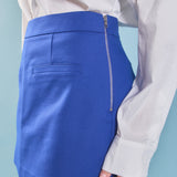 Front Welt Pockets Skort