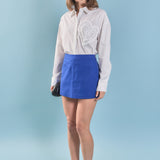 Front Welt Pockets Skort