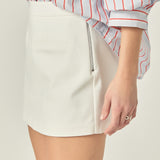 Front Welt Pockets Skort