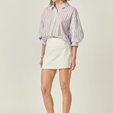 Front Welt Pockets Skort