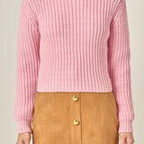 Round-neck Knit Sweater