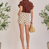Textured Dots Shorts