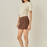 Mila Bow Detailed Skort