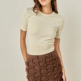 Mila Bow Detailed Skort