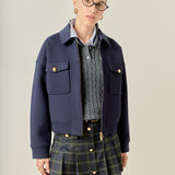 Twill Bonded Bomber Jacket
