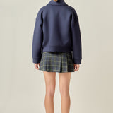 Twill Bonded Bomber Jacket