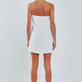 Choker Tie Mini Dress