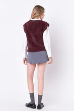 Load image into Gallery viewer, Feather Plush Knit Vest
