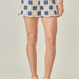 Crochet Patchwork Shorts