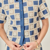 Crochet Patchwork Shirt
