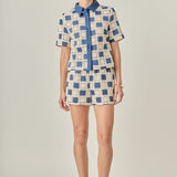Crochet Patchwork Shirt