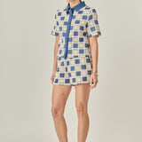 Crochet Patchwork Shirt