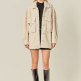 Oversized Sherpa Jacket