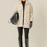 Oversized Sherpa Jacket