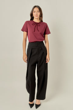 Beaded Bow Tee