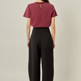 Beaded Bow Tee