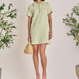 Textured Mini Dress