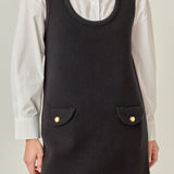 Sleeveless Knit Mini Dress
