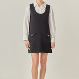 Sleeveless Knit Mini Dress