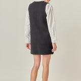 Sleeveless Knit Mini Dress