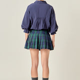 Plaid Skort