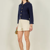 Braided Detail Knitted Cardigan