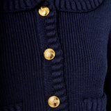 Braided Detail Knitted Cardigan