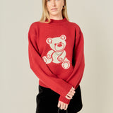 Olivia Teddy Bear Knit