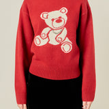 Olivia Teddy Bear Knit