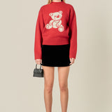 Olivia Teddy Bear Knit