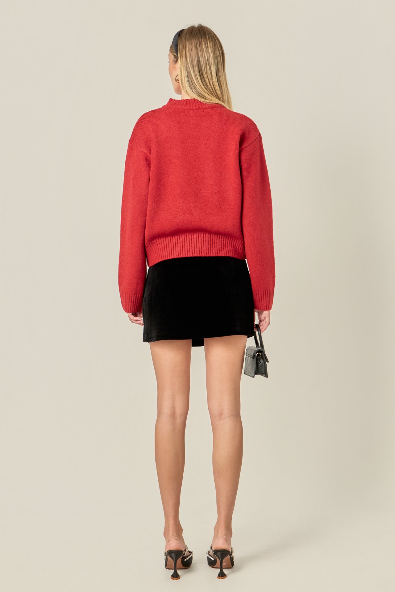 Olivia Teddy Bear Knit – English Factory