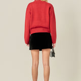 Olivia Teddy Bear Knit