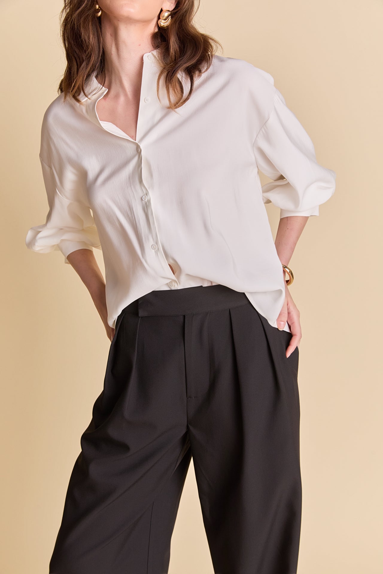Balloon Sleeve Blouse | Spring Tops for Women – English Factory