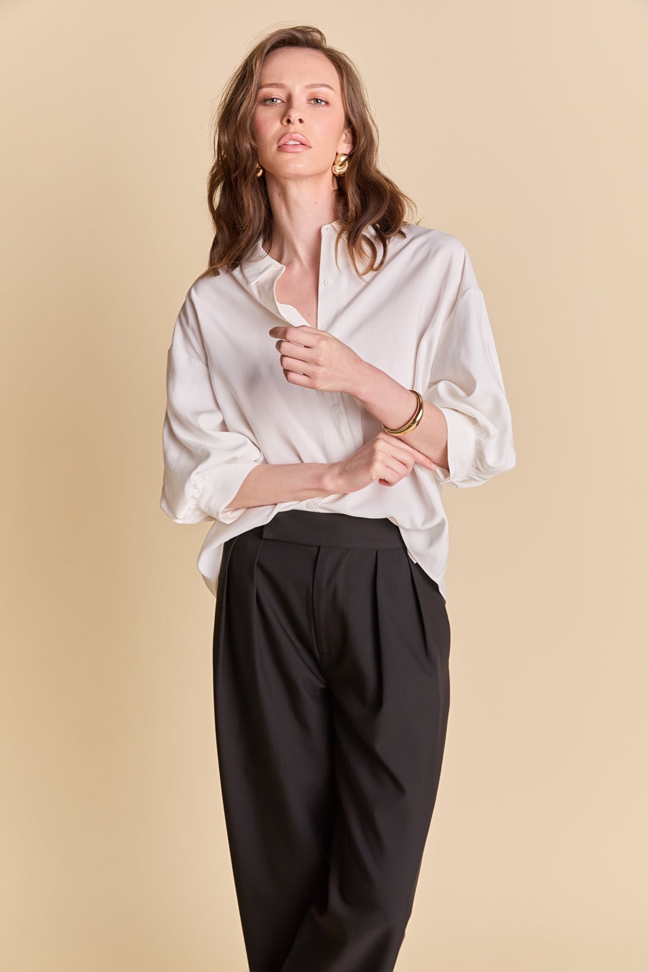 Balloon Sleeve Blouse | Spring Tops for Women – English Factory